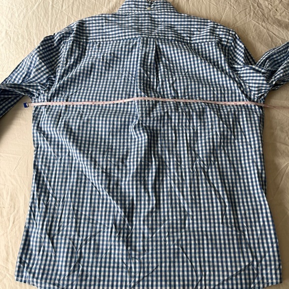 NWT Tommy Hilfiger Blue Gingham Button-Down Shirt M - Picture 14 of 16